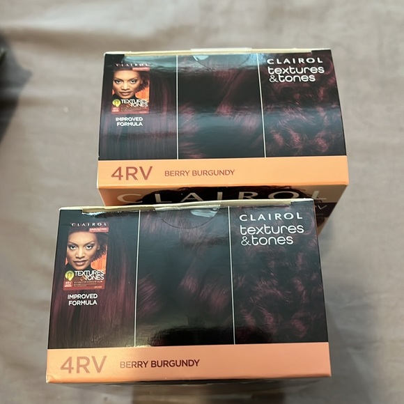 NWT Clairol Texture and Tones Hair Dye 4RV Berry Burgundy - Picture 6 of 7